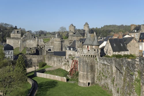 Village de Fougères en Normandie