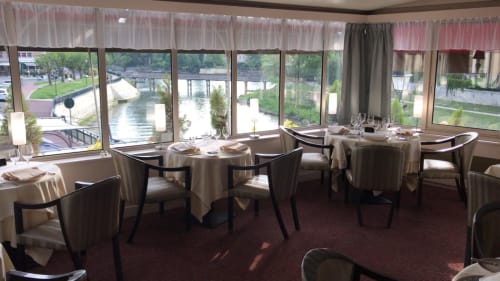 salle de restaurant - hotel le cabouillet - l'isle adam