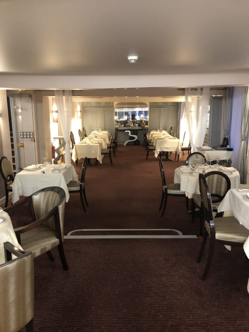 salle du restaurant - le cabouillet - hotel à l'isle adam