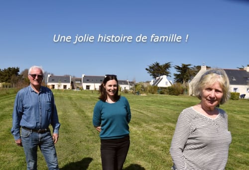 Arthur, Vinciane et Marie-Luce, l'équipe des maisons de Kerdavid'île