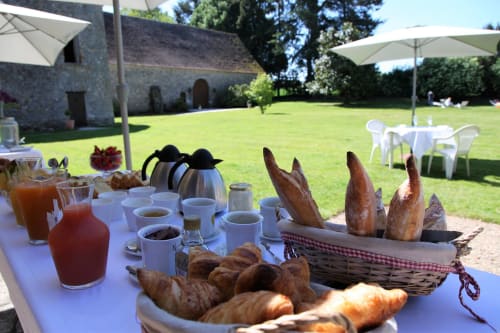 brunch - chambre d'hôtes et piscine à hanches