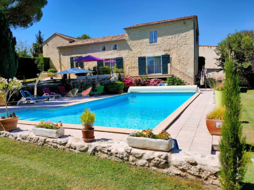 Gîte avec piscine 6 personnes séjour en Gironde