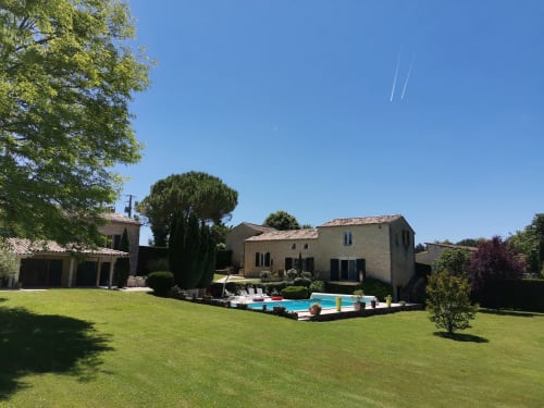 Logements avec piscine, Sud-Ouest de la France.