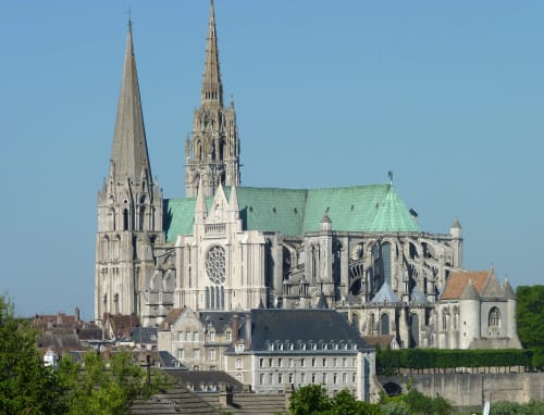 cathédrale de chartres - le colombier de hanches