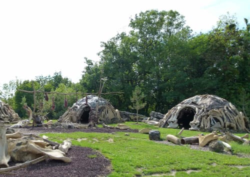 le paléosite - site touristique en France - À l'orée du bois