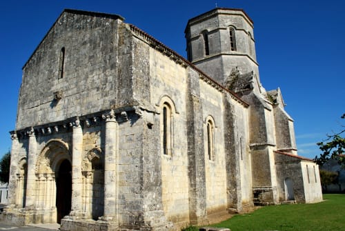 circuit églises romanes - église de Rétaud - activités touristiques - À l'orée du bois