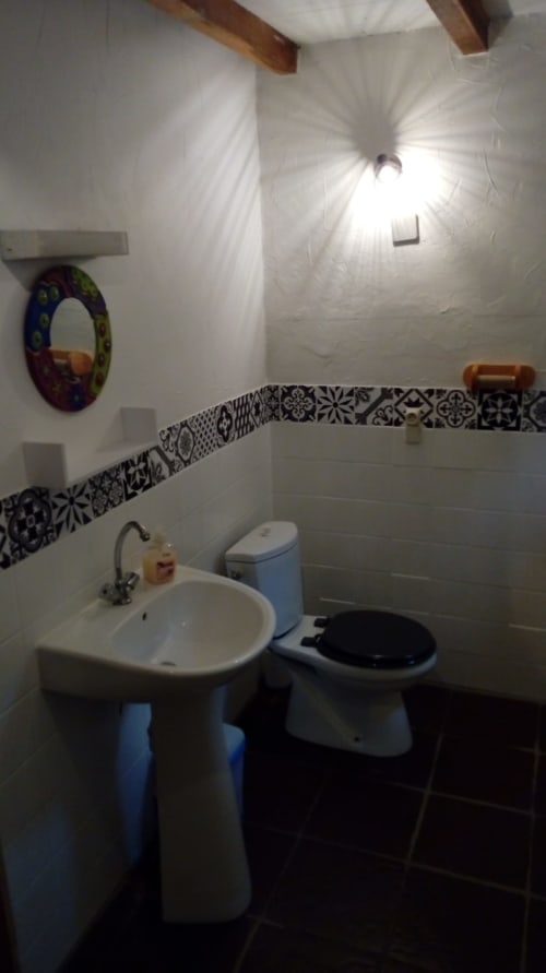 Salle de douche: Gite "Bernifal"