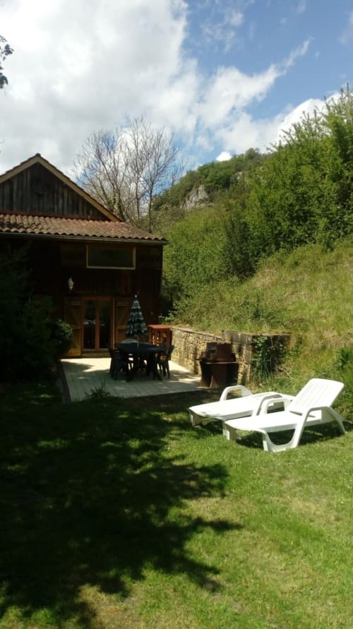 Terrasse exterieur avec BBQ