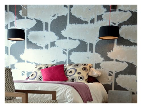 Chambre avec belle hauteur sous plafond