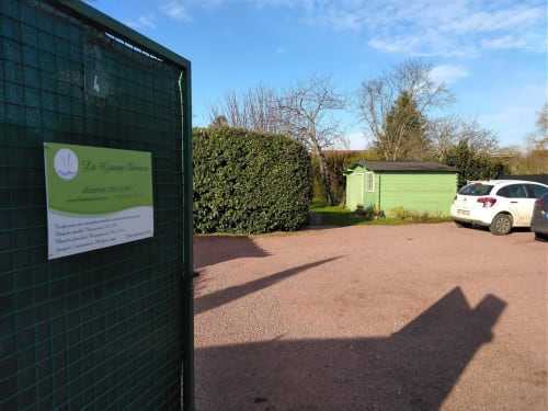 car park, La Grange Dîmière, charming BnB in the Loire Valley