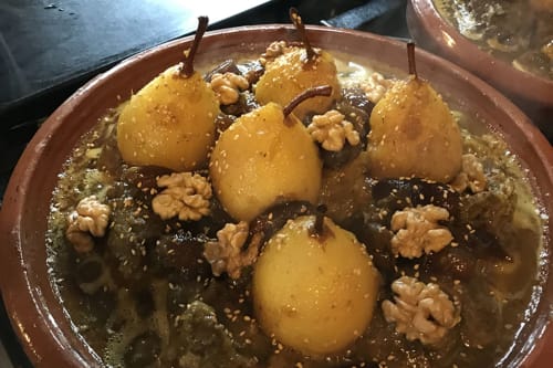 poire et cuisine - Riad le clos des arts marrakech