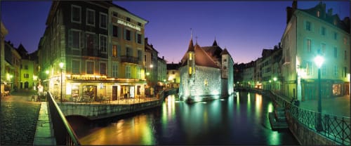 Annecy de nuit - sortir à Annecy - Le Thiou Paradise