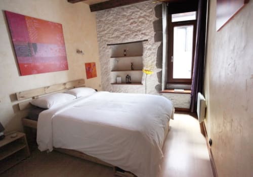 chambre double - chambre romantique annecy - Le Thiou Paradise