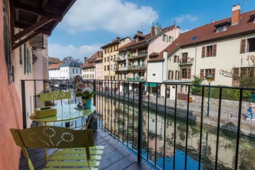 appartement avec balcon au coeur d'Annecy - Le Thiou Paradise
