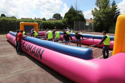 team building - jeux gonflables le colombier de hanches
