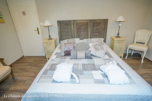 shabby chic suite - 4 people - 2 bedrooms - Le Château des Lumières