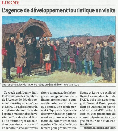 Chambres d'hôtes en Bourgogne Franche-Comté | Lugny | Hébergement mâconnais | Domaine Joseph LAFARGE