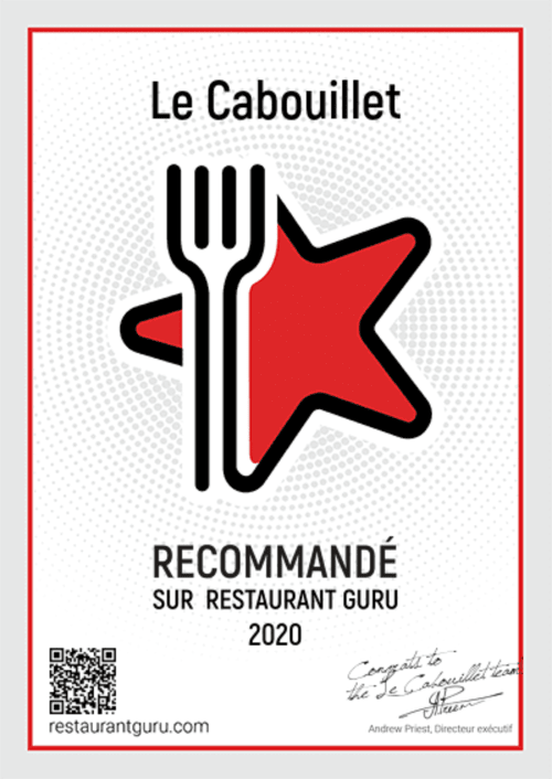 logo le cabouillet - recommandation du restaurant guru - l'isle adam