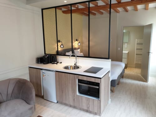 kitchen and loft in bayeux - visit the bayeux tapestry