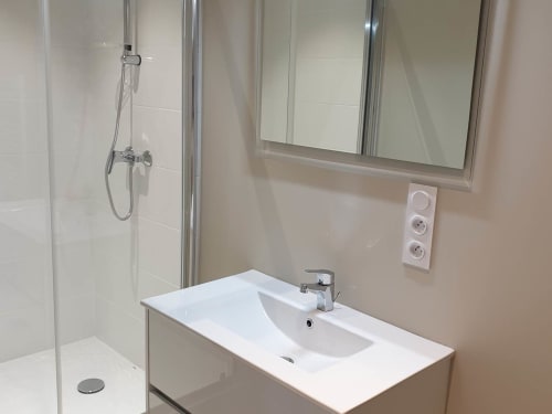 shower - bathroom - rental apartment in the wolf