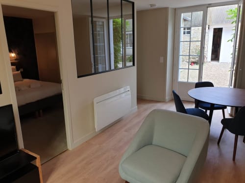living room - bedroom Apartment Au loup bayeux