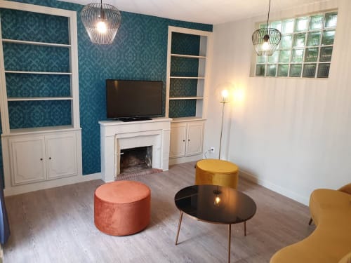 salon - Appartement historique Au Loup Bayeux