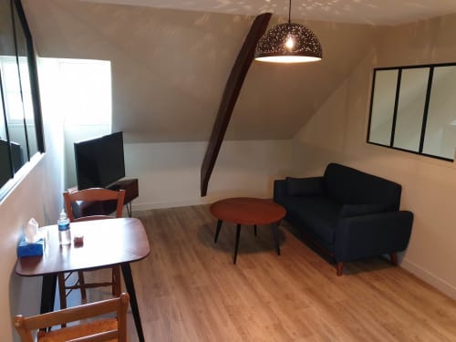 living room - apartment for rent Au loup bayeux
