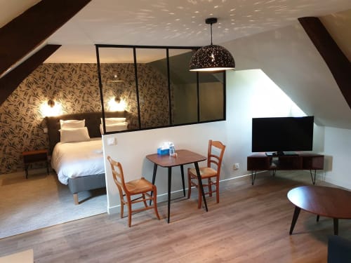 appartement au loup à louer - séjour à bayeux
