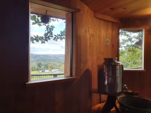 cabane vue sur les vignes - cabanes en lorraine
