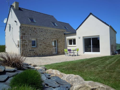Extérieur de Cap sur Pen ar Valy Bretagne