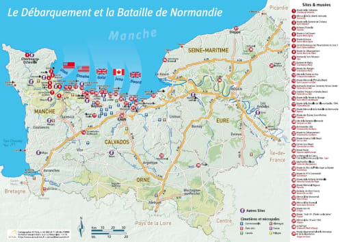 landing beach and battle of normandy - holidays in bayeux
