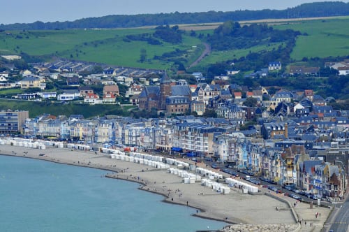 Stadt Mers-les-Bains - Aufenthalt in der Normandie - Gästehaus Le Château des lumières 