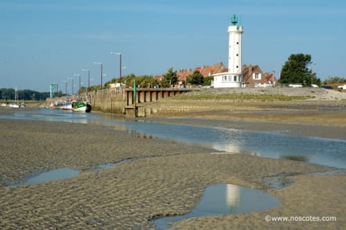 Leuchtturm Pointe du Hourdel - Baie de Somme - Port du Hourdel - Baie de Somme