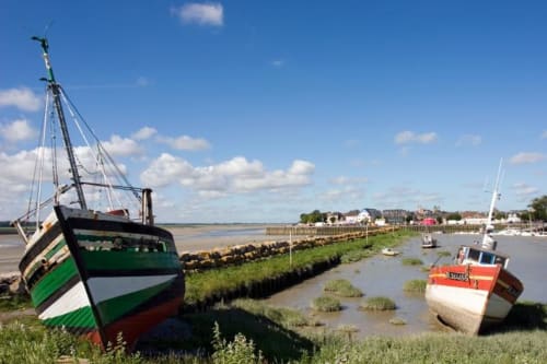 Le Crotoy - Ebbe - Boote