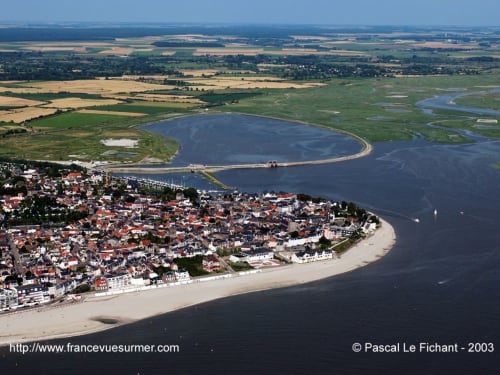 Le Crotoy - Panoramablick - Strand