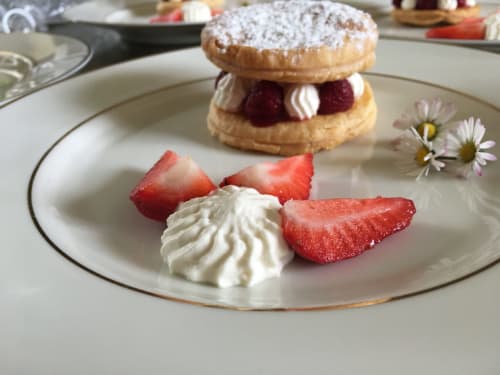dessert - restaurant le colombier de hanches - rambouillet
