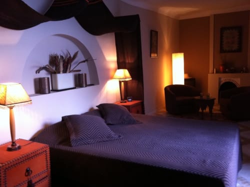 Camera doppia in riad a Marrakech | Riad aux Mille Couleurs