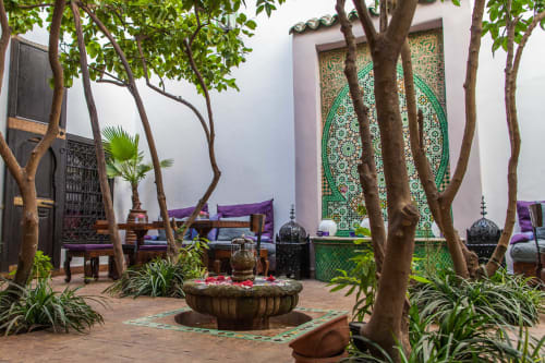 Vacanze a Marrakech in un riad con patio interno | Riad aux Mille Couleurs