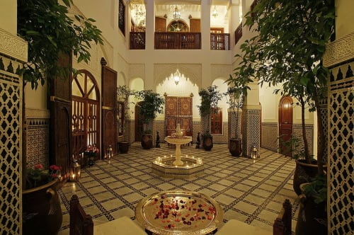 vacanze in un riad marocchino