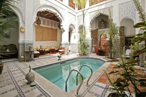 chambre avec piscine Maroc