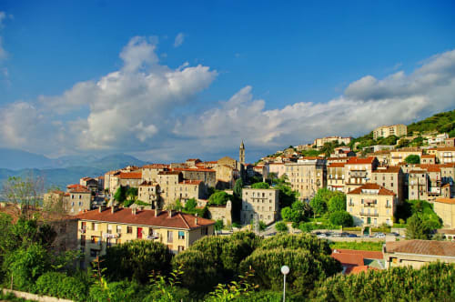 Ville de Sartène en Corse
