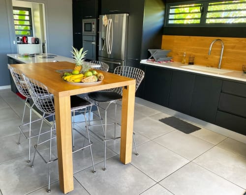 Cuisine moderne - cuisine équipée - villa avec piscine - La Maison Des Jades