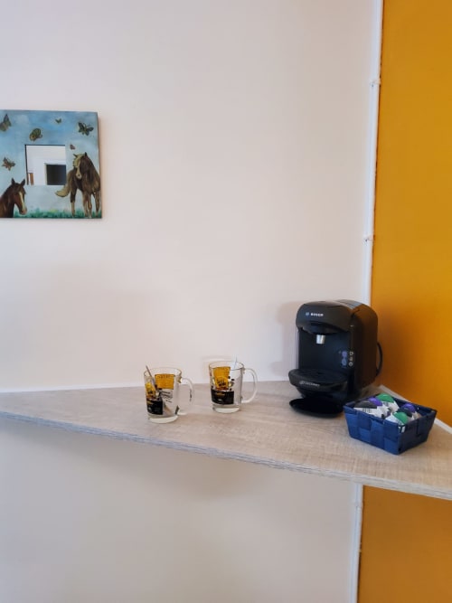 Chambre proche du Mont Saint Michel - Café - Chez Jollyjune 