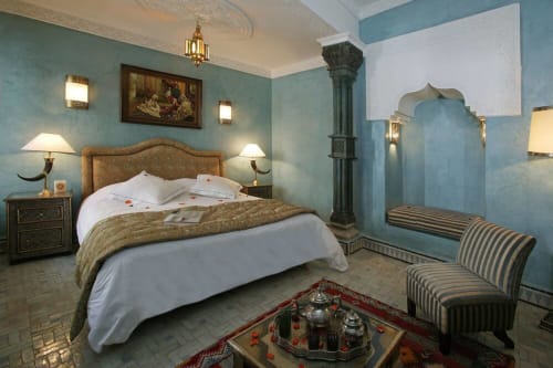 comfortable bedding - Riad Marrakech