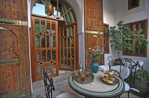 Zimmer mit Terrasse - Riad et Spa Maroc
