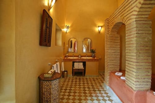 large shower room - Riad & spa Marrakech