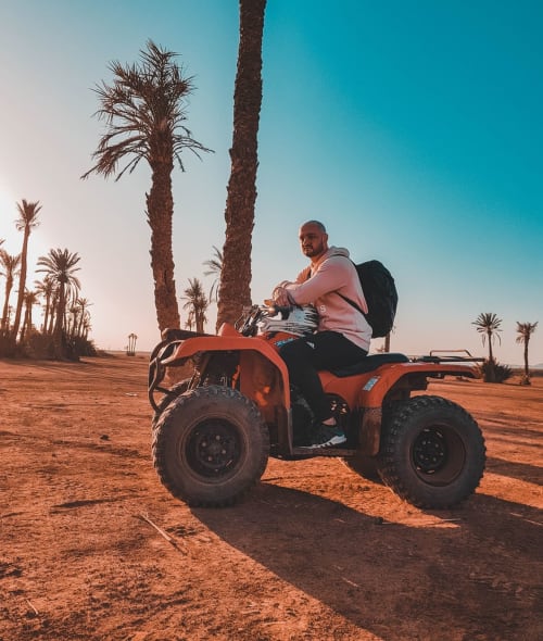 quad en Marruecos 