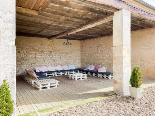 Coin repos en extérieur - Domaine du Réveillon
