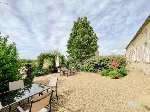 table de jardin - Domaine du Réveillon