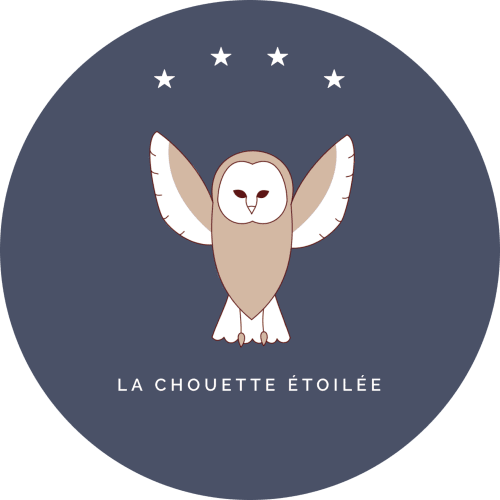 logo la chouette étoilée - gite à vaux en beaujolais